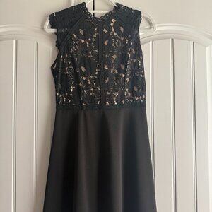 Altar’d State Black Mini Dress – Size Medium